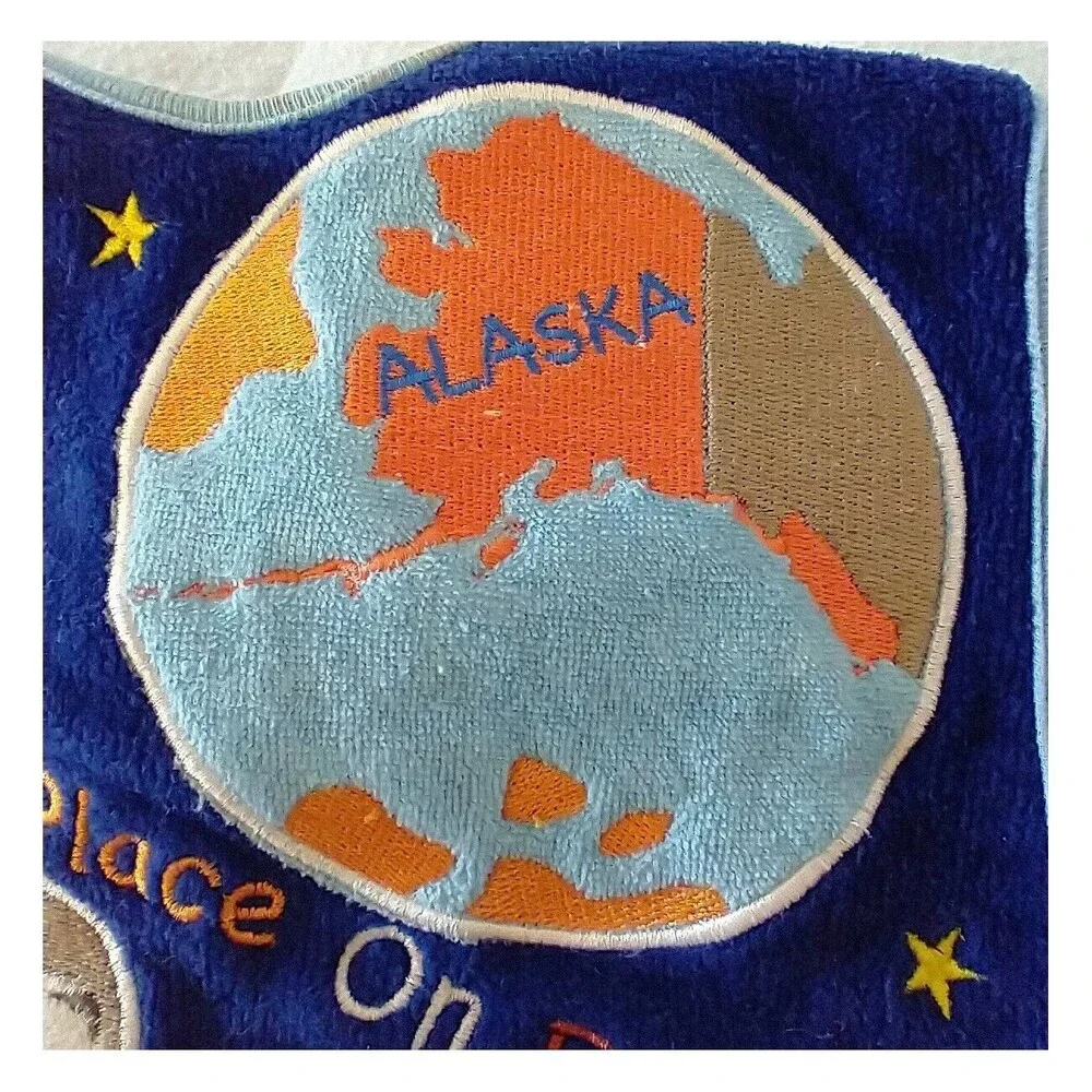 Alaska Baby Souvenir Baby Bib